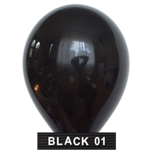 black balloons