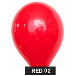 cherry red 11" balloons latex