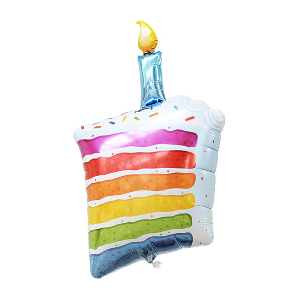 birthday cake foil balloons