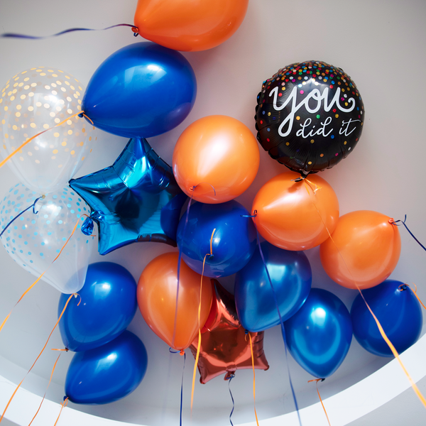 Room Setup - Grad CEILING BALLOONS