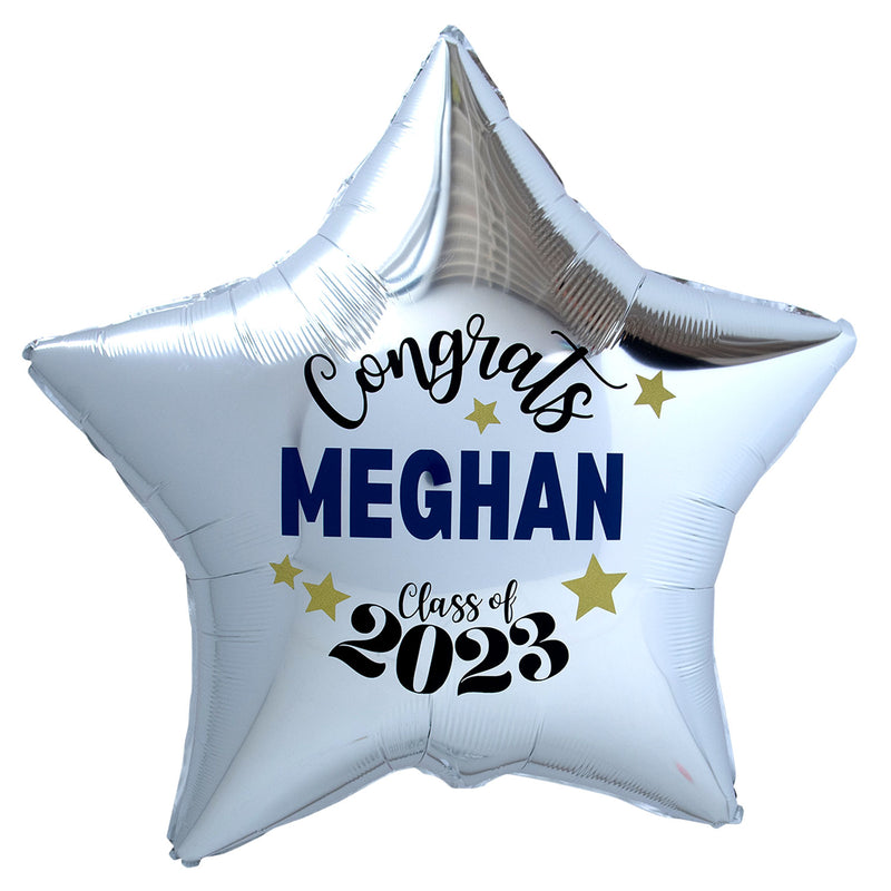 HELIUM-FILLED 36" Custom Decal Star