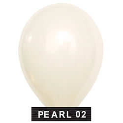 cream 11" balloons latex