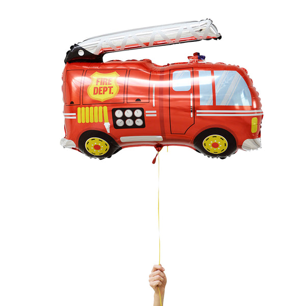firetruck foil balloons