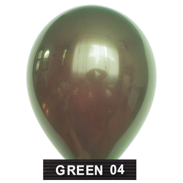 olive green balloons 11" latex