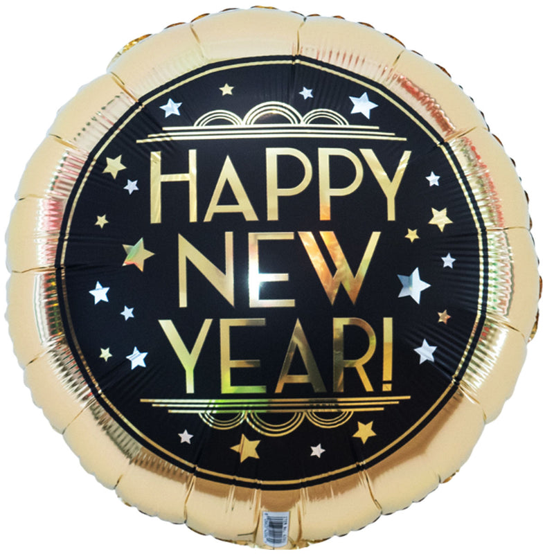 Happy New Year Art Deco