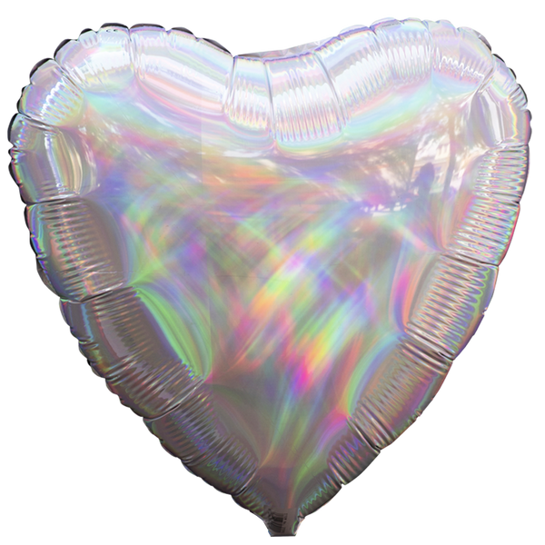 Heart - Iridescent Rainbow