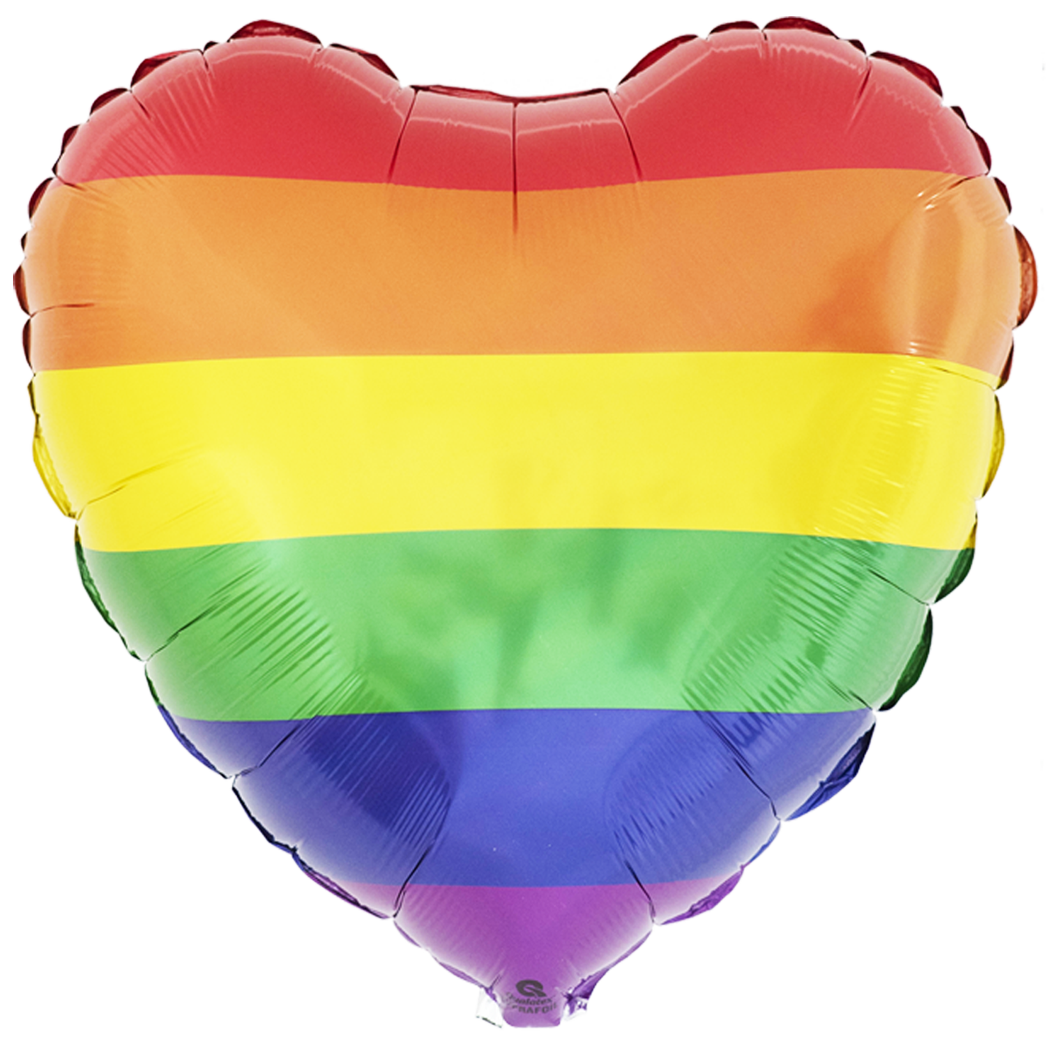 Heart - Rainbow Stripe