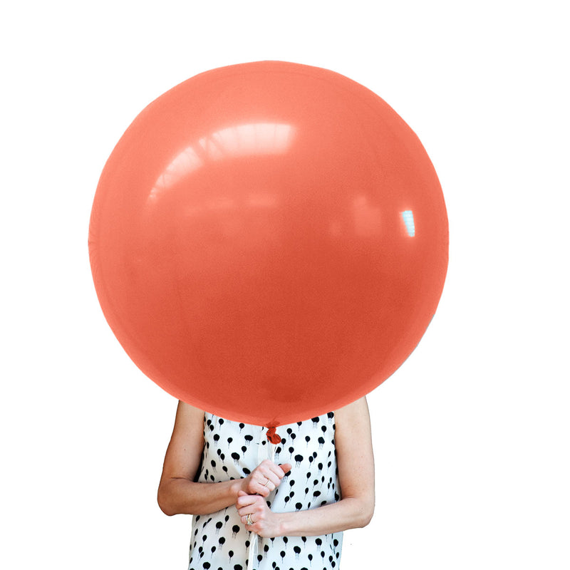 Jumbo Round Balloon - Red