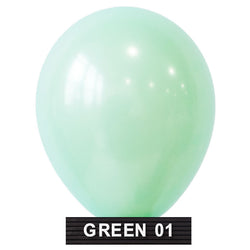 green balloon 11" latex