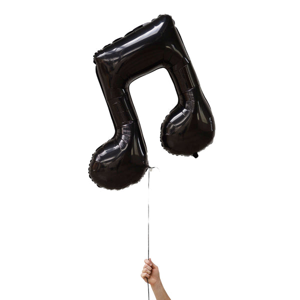 music note foil balloons