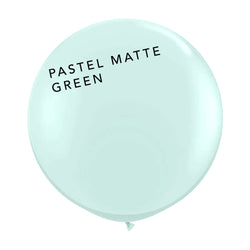 Pastel Matte Green Jumbo Round Balloon