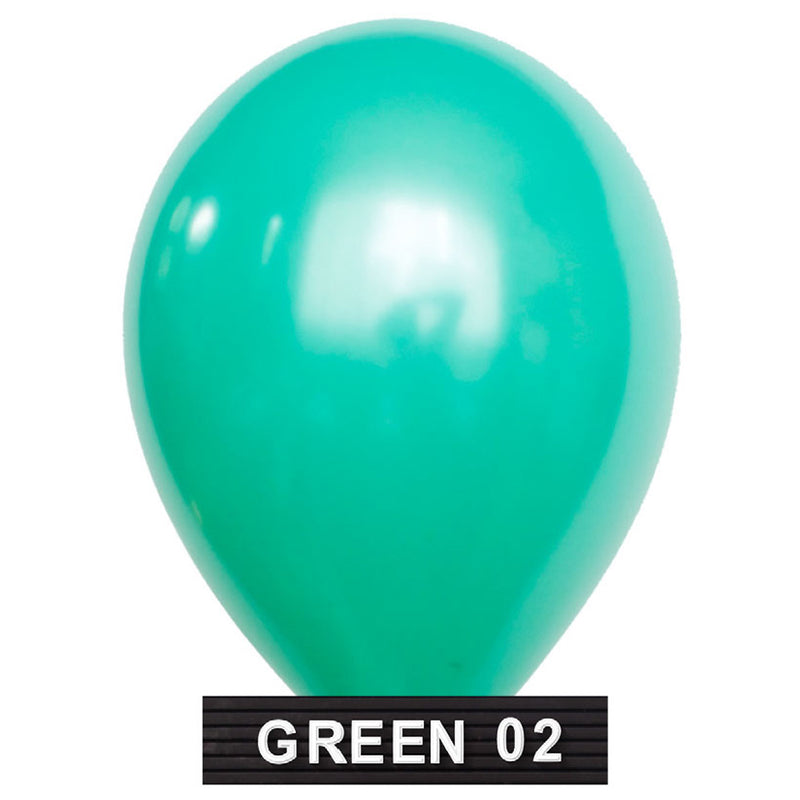 mint green balloons 11" latex