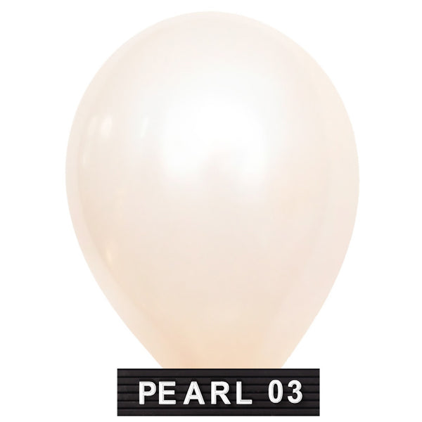 light peach balloons 11” latex