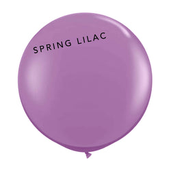 Jumbo Round Balloon - Spring Lilac