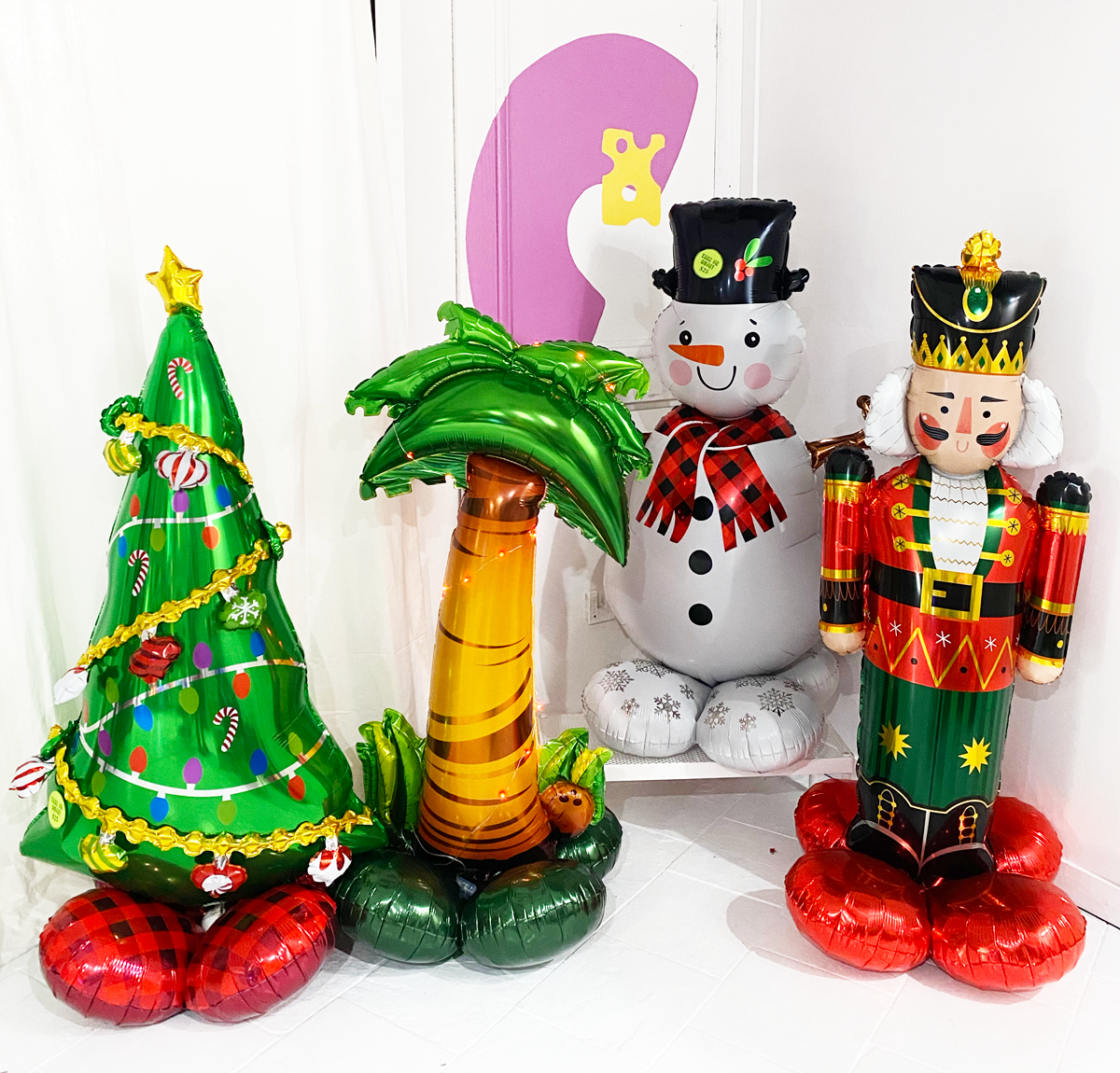 Freestanding Snowman