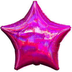 Iridescent Pink Star