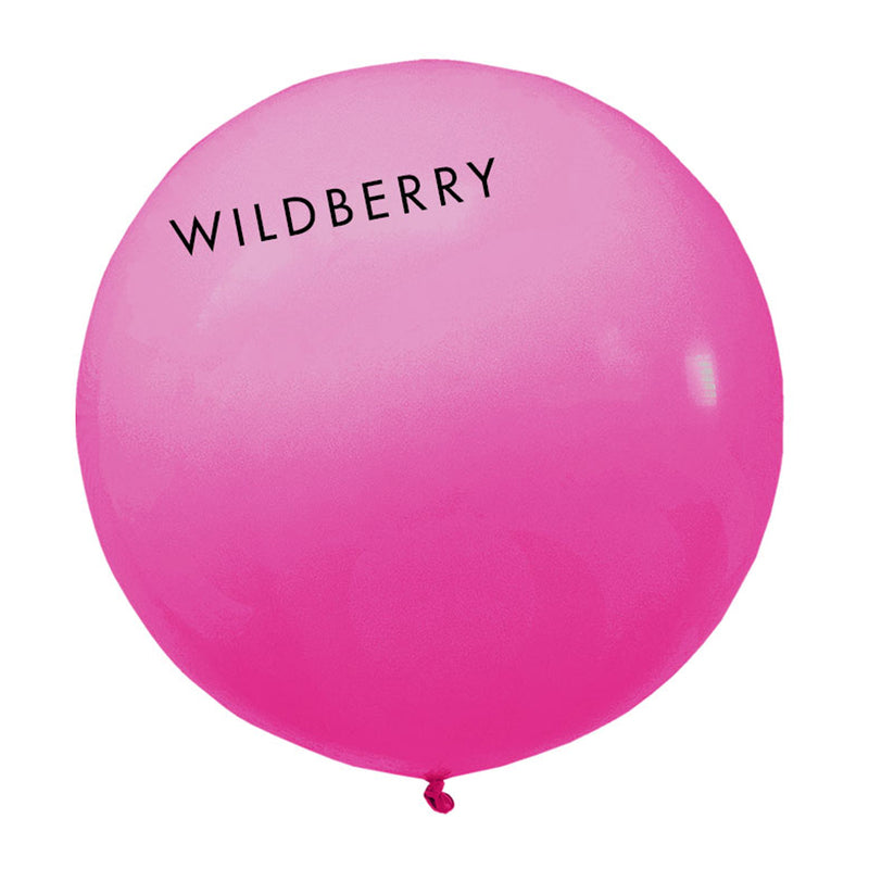 wildberry 3' globe balloon